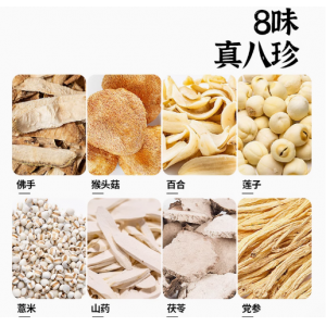 成分说佛手八珍粉怀山药茯苓莲子薏米猴头菇脾胃养古方改良八珍粉
